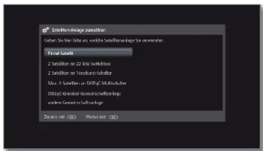 LOEWE Reference LD 40 - Einstellmöglichkeiten für den DVB-S-Empfang: - 4