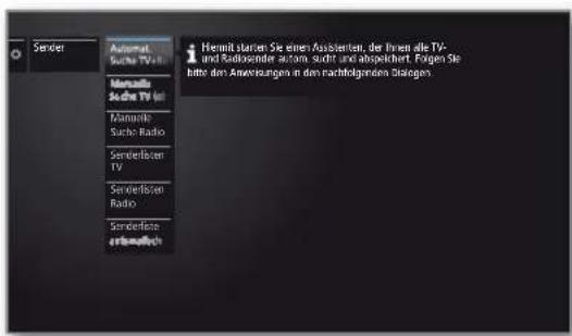 LOEWE Reference LD 40 - Menü Sender aufrufen - 3
