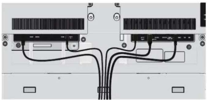LOEWE Reference LD 40 - Bündeln der Kabel - 1