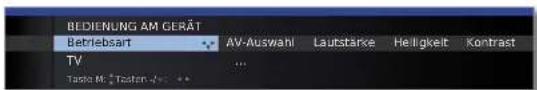 LOEWE Individual 55 Compose LED 400 - TV-Menü am Gerät aufrufen - 2