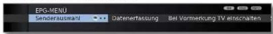 LOEWE Individual 55 Compose LED 400 - EPG-Menü starten - 2