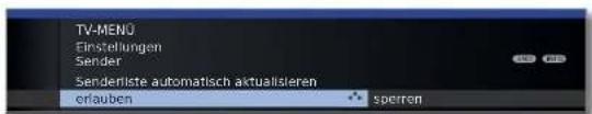 LOEWE Individual 55 Compose LED 400 - Aktualisierung erlauben/sperren - 3
