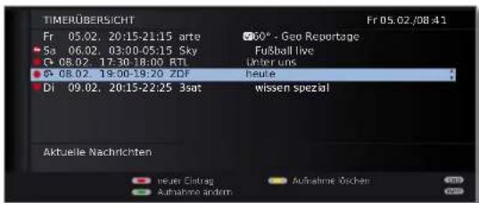 LOEWE Individual 55 Compose LED 400 - Timer-Aufnahme von Hand programmieren - 4