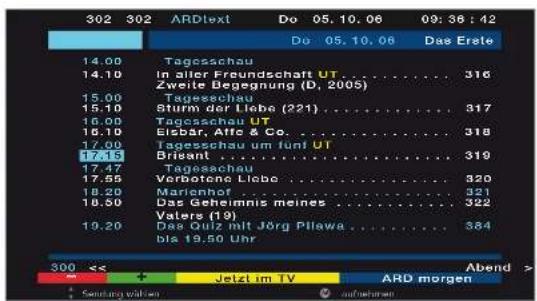 LOEWE Individual 55 Compose LED 400 - Timer-Aufnahme über Teletext programmieren - 1