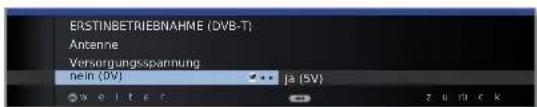 LOEWE Individual 55 Compose LED 400 - Einstellmöglichkeiten für den DVB-T-Empfang: - 4