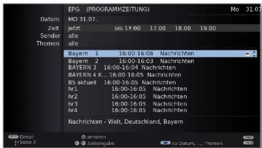 LOEWE Individual 55 Compose LED 400 - EPG starten und beenden - 2