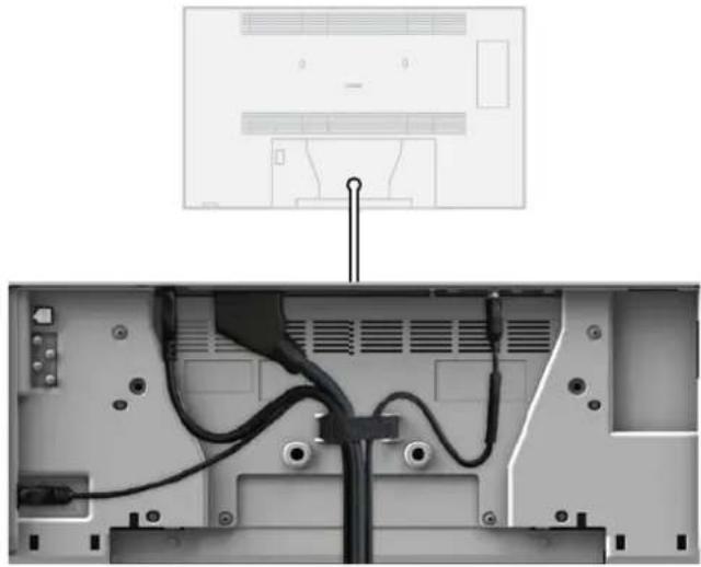 LOEWE Individual 55 Compose LED 400 - Bündeln der Kabel - 1