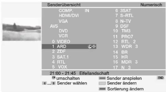 LOEWE Individual Edition - ... über die Senderübersicht - 2