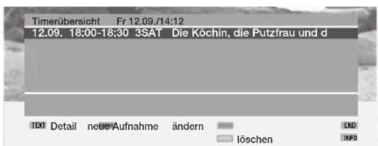 LOEWE Individual Edition - Timer-Übersicht aufrufen - 2
