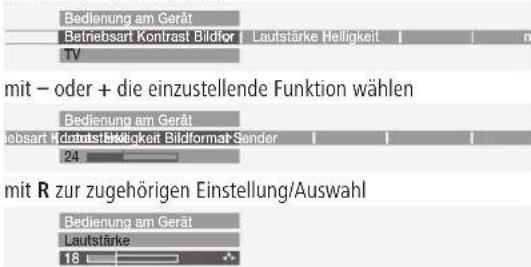 LOEWE Individual Edition - Weitere Funktionen über das Menü - 2