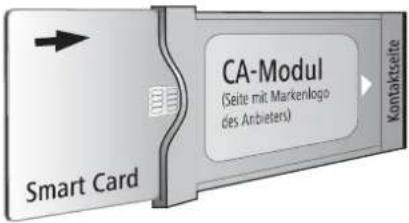 LOEWE Individual 46 selection Full HD 100 - Smart Card in das CA-Modul einschieben - 1