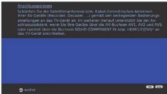 LOEWE Individual 46 selection Full HD 100 - Anschlussassistent - 2