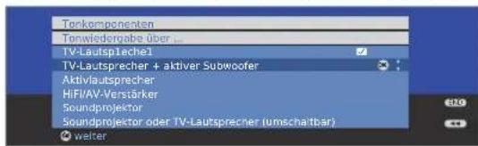 LOEWE Individual 46 selection Full HD 100 - Ton über TV-Lautsprecher und aktiven Subwoofer wiedergeben - 2