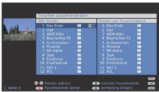 LOEWE Individual 46 selection Full HD 100 - Favoritenlisten zusammenstellen / ändern - 3
