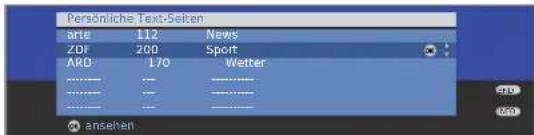 LOEWE Individual 46 selection Full HD 100 - Funktionen der Farbtasten im TV-Betrieb (Fortsetzung) - 4