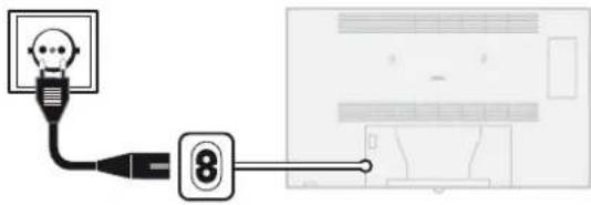 LOEWE Individual 46 Compose LED 400 - An das Stromnetz anschließen - 1