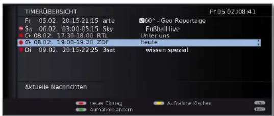 LOEWE Individual 46 Compose LED 400 - Timer-Aufnahme von Hand programmieren - 4
