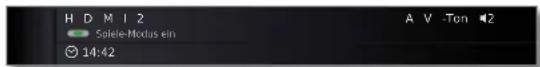 LOEWE Individual 46 Compose LED 400 - Spiele-Modus über die Statusanzeige ein- bzw. ausschalten - 4