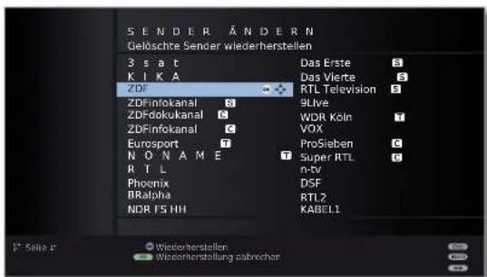 LOEWE Individual 46 Compose LED 400 - Sender wiederherstellen - 1
