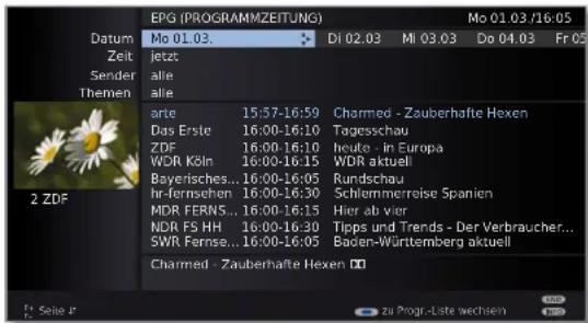 LOEWE Individual 46 Compose LED 400 - Programmliste anpassen - 1