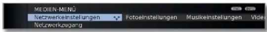 LOEWE Individual 46 Compose LED 400 - Medien-Menü - 1