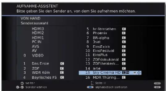 LOEWE Individual 46 Compose LED 400 - Timer-Aufnahme von Hand programmieren - 10