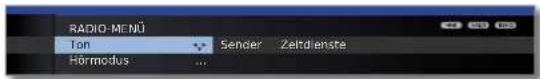 LOEWE Individual 46 Compose LED 400 - Radio-Menü aufrufen - 2
