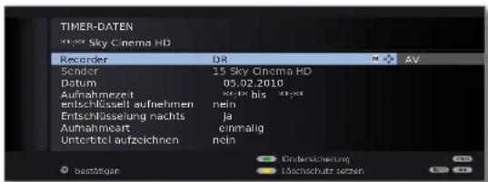 LOEWE Individual 46 Compose LED 400 - Timer-Aufnahme von Hand programmieren - 12