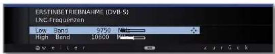 LOEWE Individual 46 Compose LED 400 - Einstellmöglichkeiten für die Satellitenanlage (DiSEqC-Einkabel-Gemeinschaftsanlage): - 6