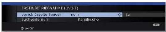 LOEWE Individual 46 Compose LED 400 - Einstellmöglichkeiten für den DVB-T-Empfang: - 2