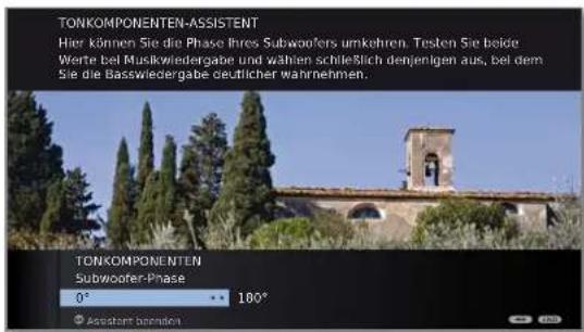 LOEWE Individual 46 Selection LED 200 - OK Weiter zu Subwoofer-Phase. - 1