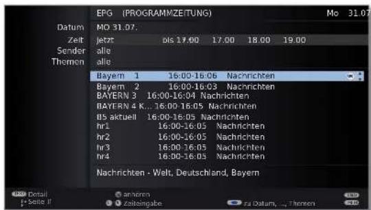 LOEWE Individual 46 Selection LED 200 - EPG starten und beenden - 2