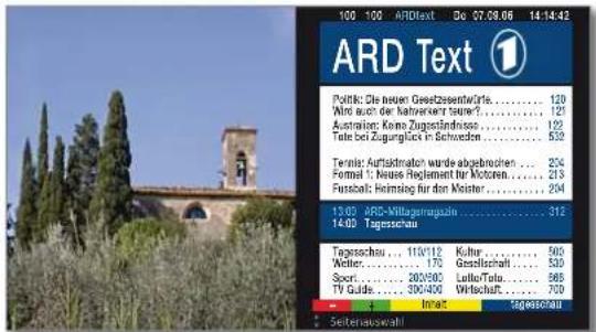 LOEWE Individual 46 Selection LED 200 - Teletext starten und beenden - 2