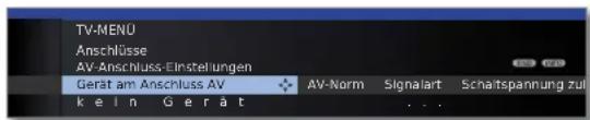 LOEWE Individual 46 Selection LED 200 - AV-Anschluss-Einstellungen aufrufen - 3