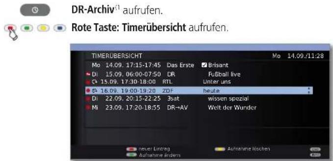 LOEWE Individual 46 Selection LED 200 - Timer über die Timerübersicht programmieren - 1