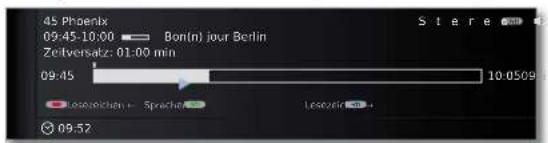 LOEWE Individual 46 Selection LED 200 - Statusanzeige bei zeitversetzter und Archiv-Aufnahme - 2