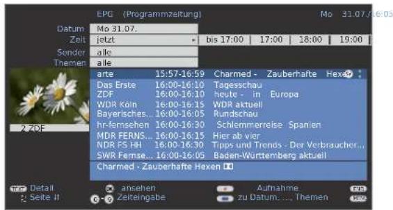 LOEWE Individual 46 Compose 100 - Timer-Aufnahme über EPG programmieren - 1