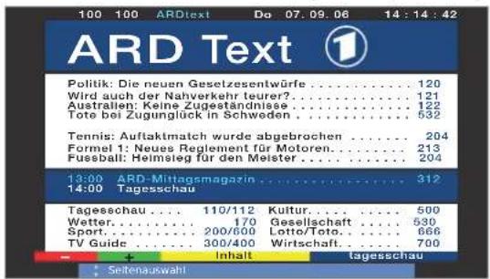 LOEWE Individual 46 Compose 100 - Teletext - 7