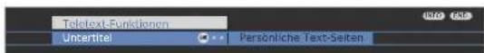 LOEWE Individual 46 Compose 100 - Untertitel DVB-Sender: - 1