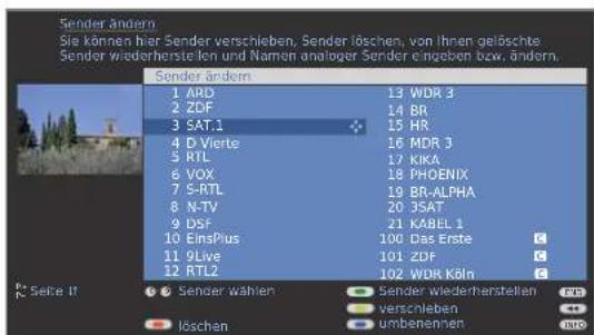 LOEWE Individual 46 Compose 100 - TV-Menü aufrufen. - 1