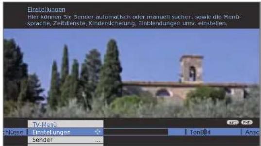 LOEWE Individual 40 Compose Full HD 100 - Die Info-Anzeige - 2