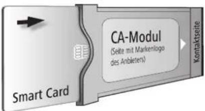 LOEWE Individual 40 Compose Full HD 100 - Smart Card in das CA-Modul einschieben - 1