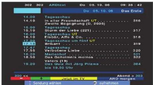 LOEWE Individual 40 Compose Full HD 100 - Timer-Aufnahme über Teletext programmieren - 1