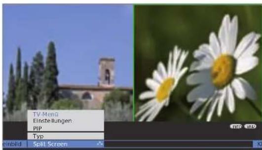 LOEWE Individual 40 Compose Full HD 100 - Auf Split Screen umstellen - 1