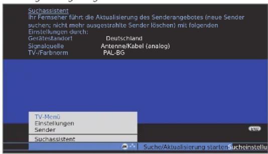 LOEWE Individual 40 Compose Full HD 100 - Sender suchen/aktualisieren – Suchassistent - 3