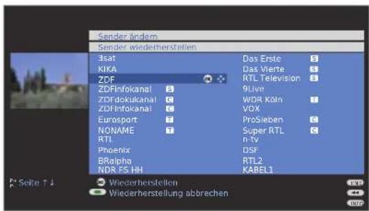 LOEWE Individual 40 Compose Full HD 100 - Sender wiederherstellen - 2