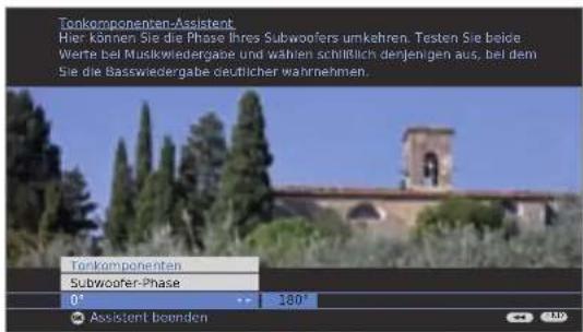 LOEWE Individual 40 Compose Full HD 100 - OK weiter zu Subwoofer-Phase. - 1