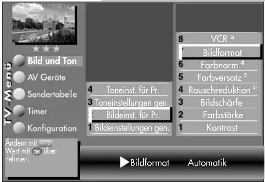 METZ Puros 37 ML - Bildformat einstellen: - 5