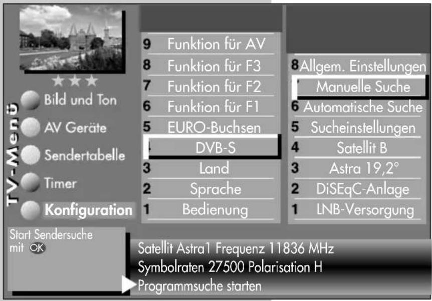 METZ Puros 37 ML - Manuelle Suche durchführen - 1