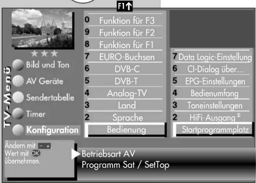 METZ Puros 32 ML - Startprogrammplatz einstellen - 1